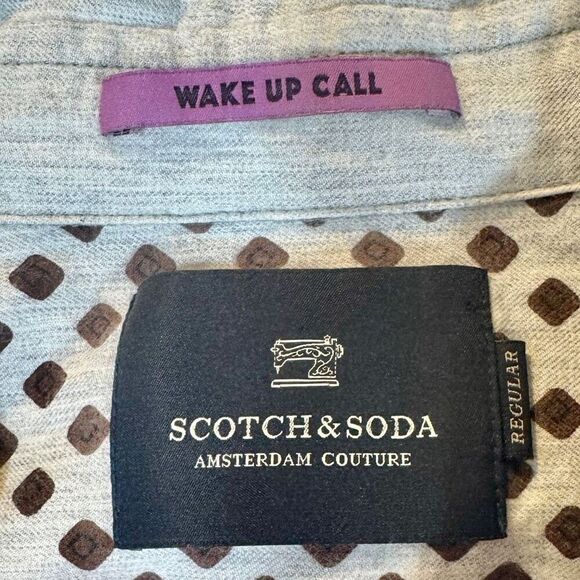 Scotch & Soda Relaxed Amsterdam Couture Long Sleeve Button Down Shirt Men's XL - Picture 5 of 11